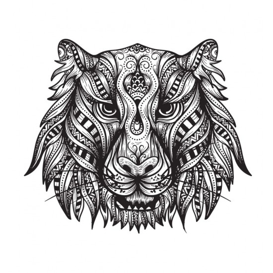 Sticker decorativ, Leu, 55 cm, 1144STK Sticker decorativ, Leu, 55 cm, 1144STK