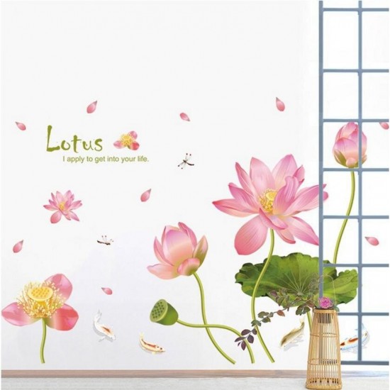 Sticker decorativ, Lotus, 140 cm, 774STK Sticker decorativ, Lotus, 140 cm, 774STK