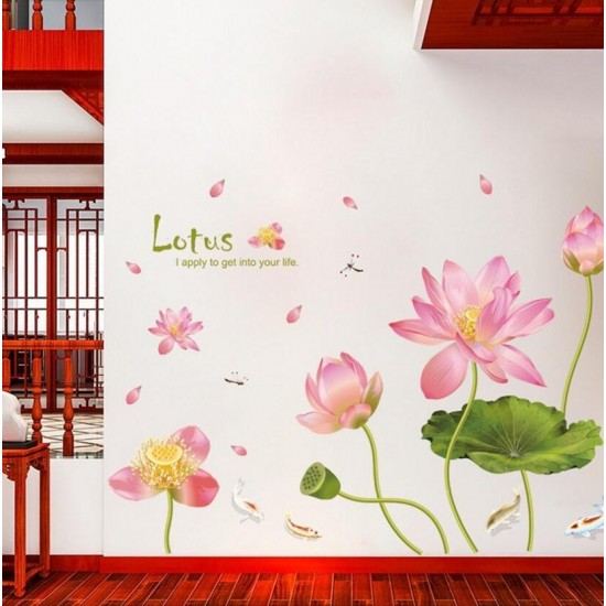 Sticker decorativ, Lotus, 140 cm, 774STK Sticker decorativ, Lotus, 140 cm, 774STK