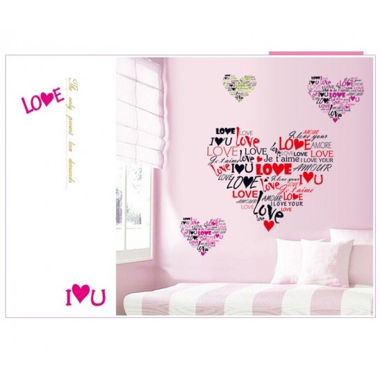 Sticker decorativ, Love, 120 cm, 704STK Sticker decorativ, Love, 120 cm, 704STK