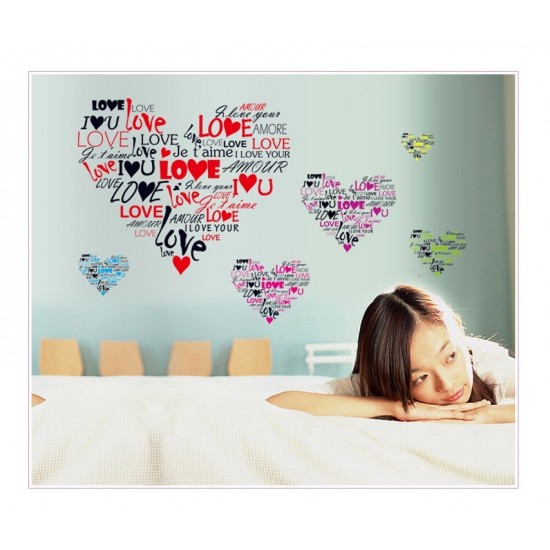 Sticker decorativ, Love, 120 cm, 704STK Sticker decorativ, Love, 120 cm, 704STK