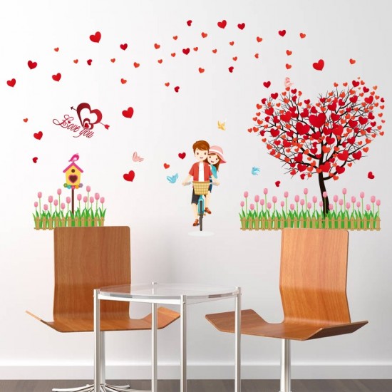 Sticker decorativ, Love you, 105 cm, 758STK Sticker decorativ, Love you, 105 cm, 758STK