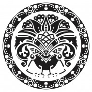 Sticker decorativ Mandala, 55 cm, 1080STK Sticker decorativ Mandala, 55 cm, 1080STK