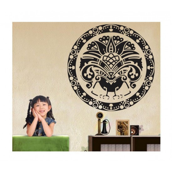Sticker decorativ Mandala, 55 cm, 1080STK Sticker decorativ Mandala, 55 cm, 1080STK