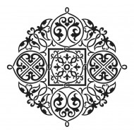 Sticker decorativ Mandala, 55 cm, 1082STK Sticker decorativ Mandala, 55 cm, 1082STK