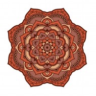 Sticker decorativ Mandala, Maro, 50 cm , 1059STK Sticker decorativ Mandala, Maro, 50 cm , 1059STK