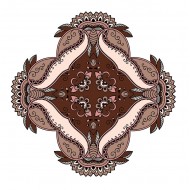 Sticker decorativ Mandala, Maro, 50 cm , 1062STK Sticker decorativ Mandala, Maro, 50 cm , 1062STK