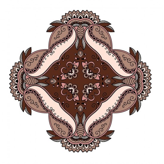 Sticker decorativ Mandala, Maro, 50 cm , 1062STK Sticker decorativ Mandala, Maro, 50 cm , 1062STK