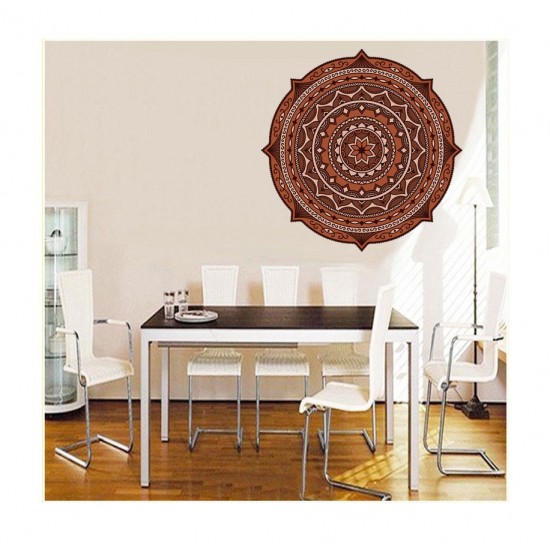 Sticker decorativ Mandala, Maro, 50 cm, 1069STK Sticker decorativ Mandala, Maro, 50 cm, 1069STK