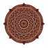 Sticker decorativ Mandala, Maro, 50 cm, 1069STK
