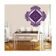 Sticker decorativ Mandala, Mov, 50 cm , 1063STK Sticker decorativ Mandala, Mov, 50 cm , 1063STK