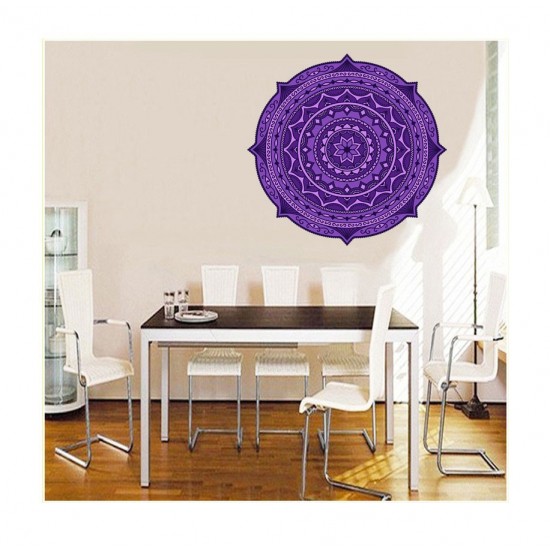 Sticker decorativ Mandala, Mov, 50 cm , 1070STK Sticker decorativ Mandala, Mov, 50 cm , 1070STK