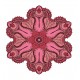 Sticker decorativ Mandala, Rosu, 50 cm , 1064STK Sticker decorativ Mandala, Rosu, 50 cm , 1064STK