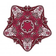 Sticker decorativ Mandala, Roz, 50 cm , 1061STK Sticker decorativ Mandala, Roz, 50 cm , 1061STK