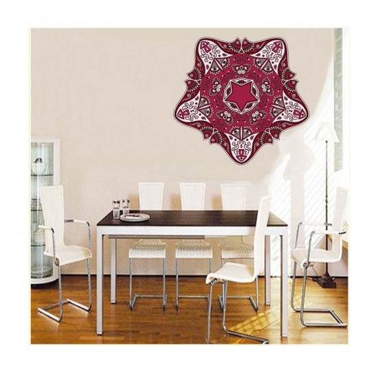 Sticker decorativ Mandala, Roz, 50 cm , 1061STK Sticker decorativ Mandala, Roz, 50 cm , 1061STK