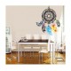 Sticker decorativ Mandala cu pene, 80 cm , 1081STK