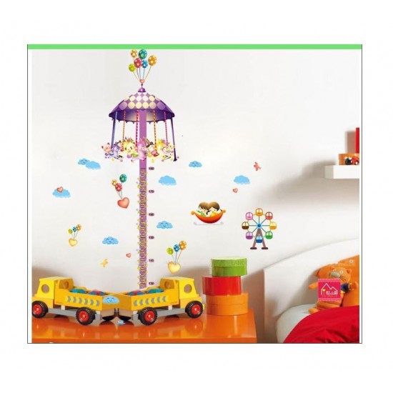 Sticker decorativ, Masuratoare, Parc de distratii, 185 cm, 705STK Sticker decorativ, Masuratoare, Parc de distratii, 185 cm, 705STK