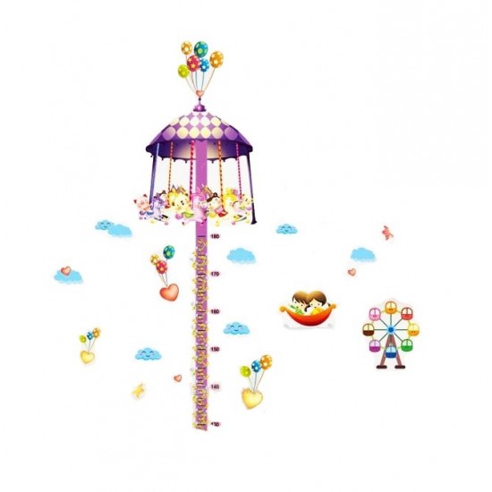 Sticker decorativ, Masuratoare, Parc de distratii, 185 cm, 705STK Sticker decorativ, Masuratoare, Parc de distratii, 185 cm, 705STK