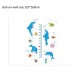 Sticker decorativ, Masuratoare cu Delfini, 160 cm, 773STK Sticker decorativ, Masuratoare cu Delfini, 160 cm, 773STK