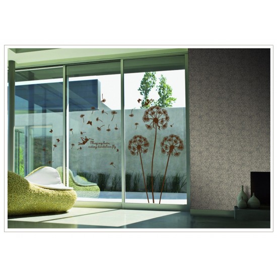 Sticker decorativ, My love, Flower, 160 cm, 766STK Sticker decorativ, My love, Flower, 160 cm, 766STK