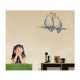 Sticker decorativ, Pasari, 55 cm, 1143STK Sticker decorativ, Pasari, 55 cm, 1143STK