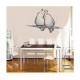 Sticker decorativ, Pasari, 55 cm, 1143STK Sticker decorativ, Pasari, 55 cm, 1143STK