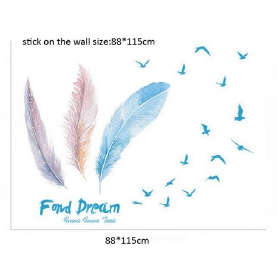 Sticker decorativ, Pene, 115 cm, 720STK Sticker decorativ, Pene, 115 cm, 720STK