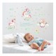Sticker decorativ, Poney, Fairy tale world, 116 cm, 729STK Sticker decorativ, Poney, Fairy tale world, 116 cm, 729STK