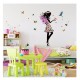 Sticker decorativ, Printesa, Fluturi, 110 cm, 730STK Sticker decorativ, Printesa, Fluturi, 110 cm, 730STK