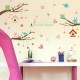 Sticker decorativ, Ramurele cu animale, 160 cm, 770STK Sticker decorativ, Ramurele cu animale, 160 cm, 770STK
