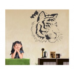 Sticker decorativ, Tigru, 55 cm, 1075STK Sticker decorativ, Tigru, 55 cm, 1075STK