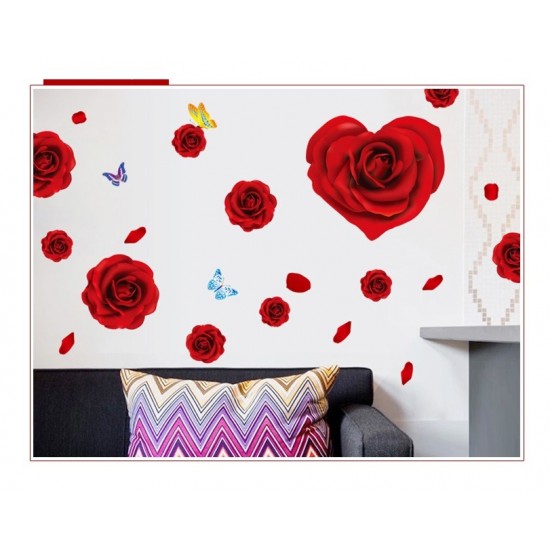 Sticker decorativ, Trandafiri, 160 cm, 735STK