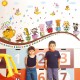 Sticker decorativ, Trenulet cu animale, 130 cm, 800STK Sticker decorativ, Trenulet cu animale, 130 cm, 800STK