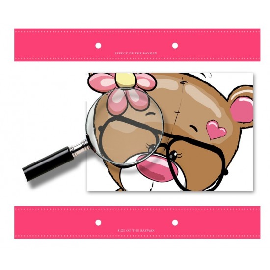 Sticker decorativ, Ursuleti, Flori, 110 cm, 724STK Sticker decorativ, Ursuleti, Flori, 110 cm, 724STK