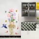 Sticker decorativ, Vaza cu flori, 110 cm, 764STK Sticker decorativ, Vaza cu flori, 110 cm, 764STK