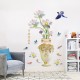 Sticker decorativ, Vaza cu flori, 115 cm, 759STK Sticker decorativ, Vaza cu flori, 115 cm, 759STK