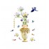 Sticker decorativ, Vaza cu flori, 115 cm, 759STK
