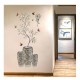 Sticker decorativ, Vaza cu flori, 118 cm, 741STK Sticker decorativ, Vaza cu flori, 118 cm, 741STK