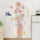 Sticker decorativ, Vaza cu flori, 120 cm, 762STK Sticker decorativ, Vaza cu flori, 120 cm, 762STK