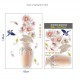 Sticker decorativ, Vaza cu flori, 120 cm, 762STK Sticker decorativ, Vaza cu flori, 120 cm, 762STK