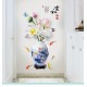 Sticker decorativ, Vaza cu flori, 120 cm, 784STK Sticker decorativ, Vaza cu flori, 120 cm, 784STK
