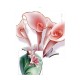 Sticker decorativ, Vaza cu flori, 65 cm, 814STK Sticker decorativ, Vaza cu flori, 65 cm, 814STK