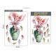 Sticker decorativ, Vaza cu flori, 65 cm, 814STK Sticker decorativ, Vaza cu flori, 65 cm, 814STK