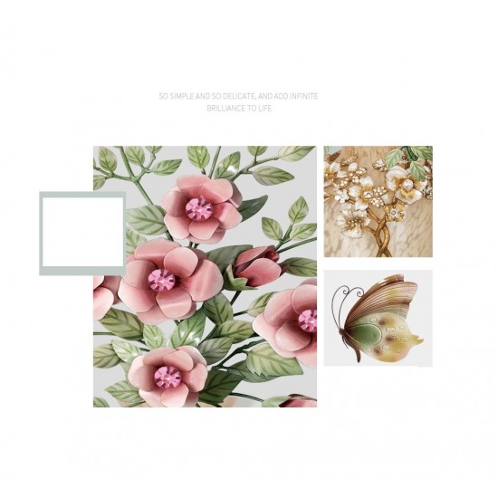 Sticker decorativ, Vaza cu flori, 67 cm, 812STK Sticker decorativ, Vaza cu flori, 67 cm, 812STK