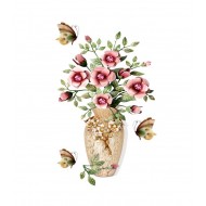 Sticker decorativ, Vaza cu flori, 67 cm, 812STK Sticker decorativ, Vaza cu flori, 67 cm, 812STK