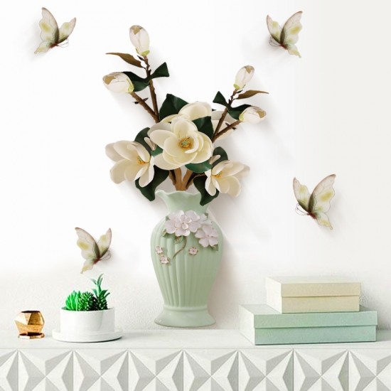 Sticker decorativ, Vaza cu flori, 75 cm, 815STK Sticker decorativ, Vaza cu flori, 75 cm, 815STK