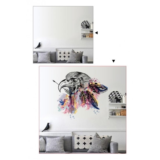 Sticker decorativ, Vultur, 72.5 cm, 717STK Sticker decorativ, Vultur, 72.5 cm, 717STK