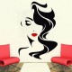 Sticker decorativ, Woman, 62 cm, 807STK Sticker decorativ, Woman, 62 cm, 807STK