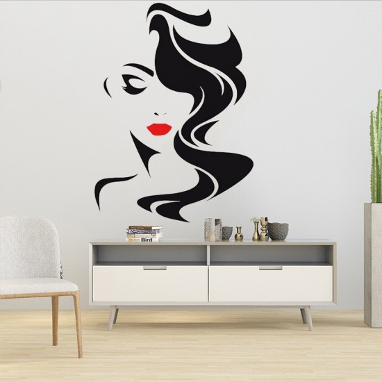 Sticker decorativ, Woman, 62 cm, 807STK Sticker decorativ, Woman, 62 cm, 807STK