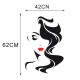 Sticker decorativ, Woman, 62 cm, 807STK Sticker decorativ, Woman, 62 cm, 807STK